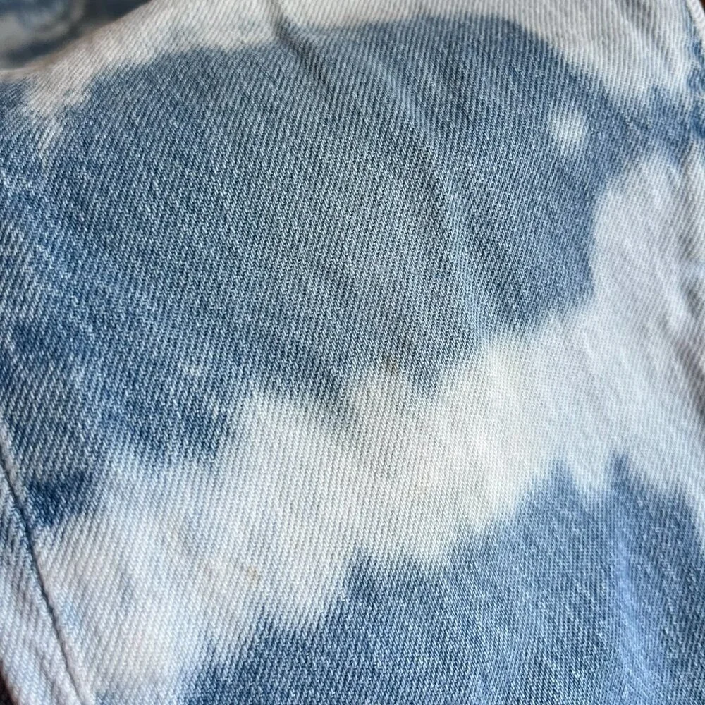 Gap tie-dye cropped jeans 8